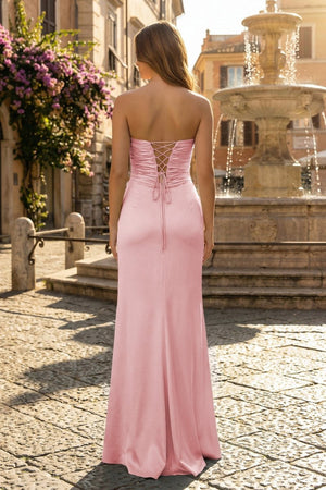 Sweetheart Aqua Blue Sheath Long Prom Dresses – Prom Dresses by KissProm | Available at KissProm