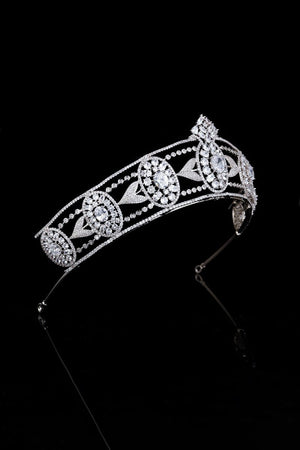 Vintage Copper Zircon Crown - KissProm