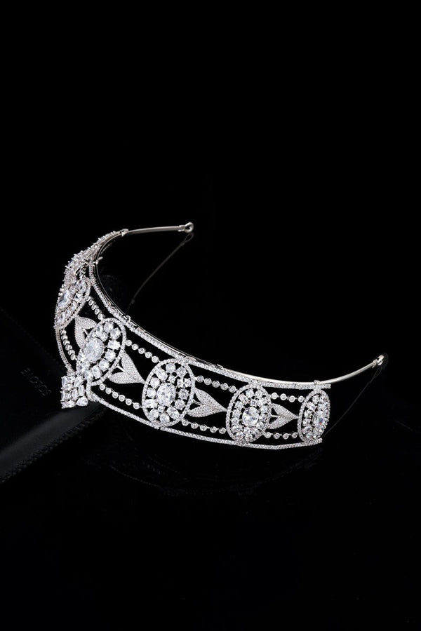 Vintage Copper Zircon Crown - KissProm