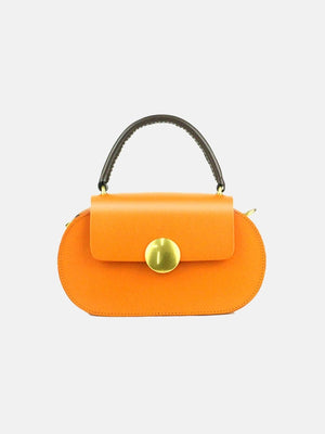 Women’s Mini Flap Genuine Leather Clutch Bags with Crossbody Strap - KissProm