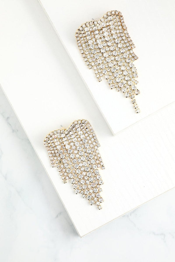 Crystal Drop Earrings - KissProm