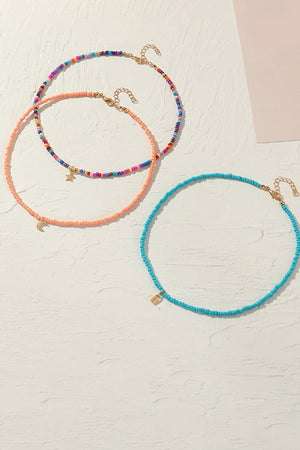 Three - color Boho Style Necklace - KissProm