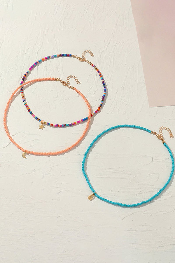 Three - color Boho Style Necklace - KissProm
