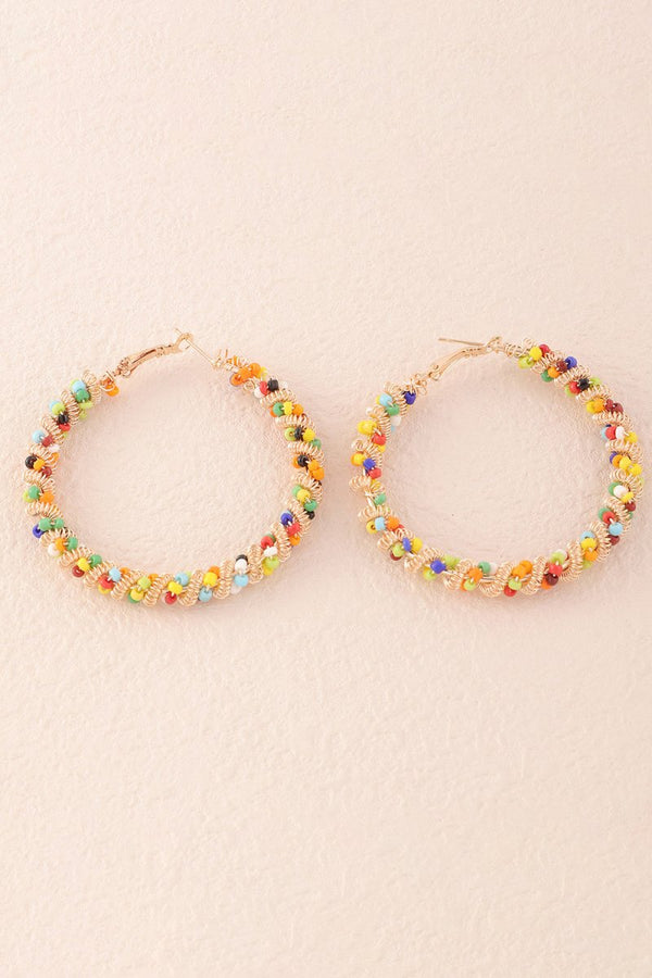 Colorful Loop Boho Style Earrings - KissProm