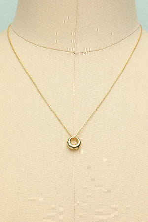 Gold Geometric Necklace - KissProm